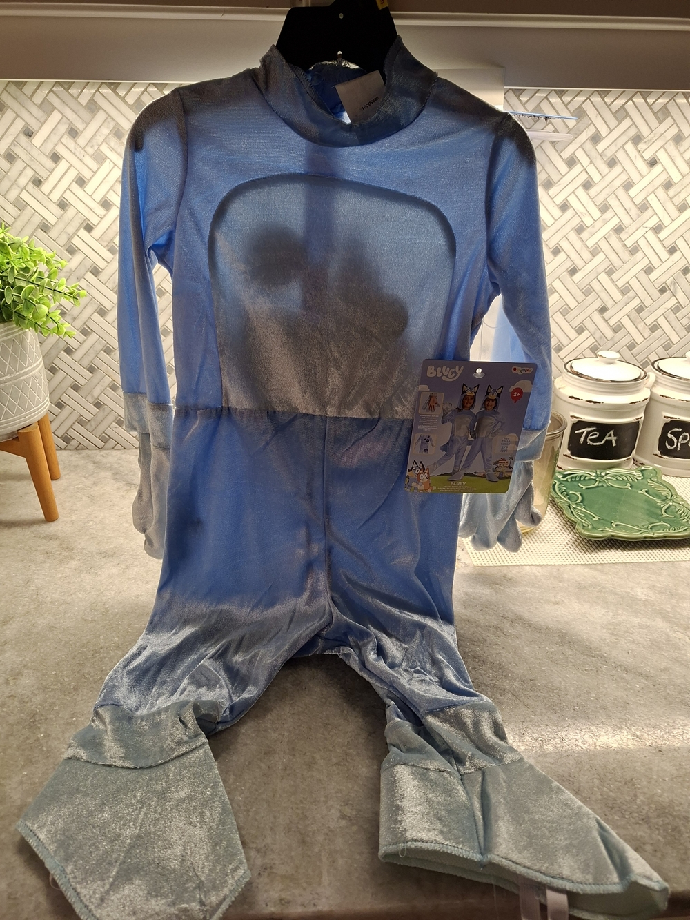 Bluey Kids Costume 3t-4t,New